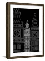 Big Ben Night-Cristian Mielu-Framed Art Print