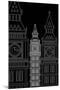 Big Ben Night-Cristian Mielu-Mounted Art Print