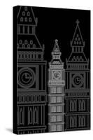 Big Ben Night-Cristian Mielu-Stretched Canvas