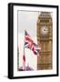 Big Ben or Great Bell, Palace of Westminster, Houses of Parliament, London, England.-Michael DeFreitas-Framed Photographic Print