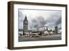 Big Ben & Parliament London UK-null-Framed Art Print