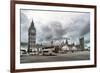 Big Ben & Parliament London UK-null-Framed Art Print