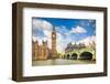 Big Ben & Parliament London-null-Framed Art Print