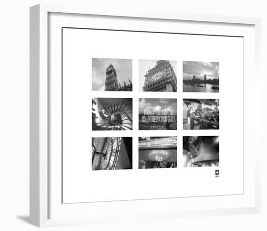 Big Ben's One Hundred-British Pathe -Framed Premium Giclee Print