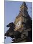 Big Ben Seen Through the Statue of Boudica, Westminster, London, England, United Kingdom-Amanda Hall-Mounted Photographic Print