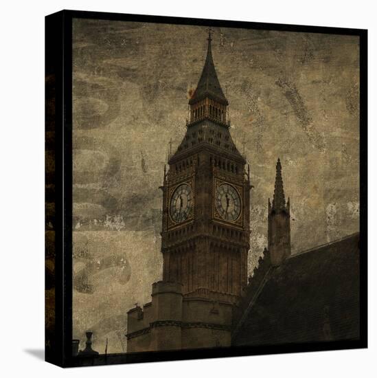 Big Ben St. Stephens-John W Golden-Stretched Canvas