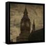 Big Ben St. Stephens-John W Golden-Framed Stretched Canvas