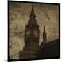 Big Ben St. Stephens-John W Golden-Mounted Giclee Print