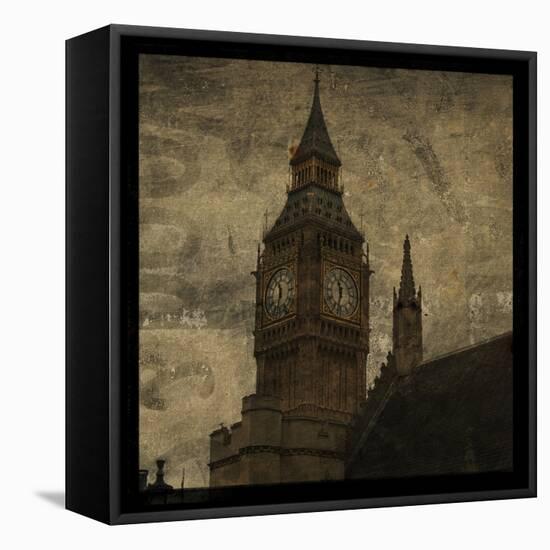 Big Ben St. Stephens-John W Golden-Framed Stretched Canvas