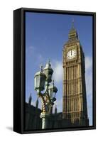 Big Ben Stopped, Palace of Westminster, London, 2005-Peter Thompson-Framed Stretched Canvas