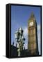 Big Ben Stopped, Palace of Westminster, London, 2005-Peter Thompson-Framed Stretched Canvas