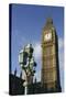 Big Ben Stopped, Palace of Westminster, London, 2005-Peter Thompson-Stretched Canvas