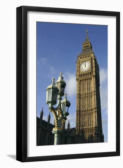 Big Ben Stopped, Palace of Westminster, London, 2005-Peter Thompson-Framed Photographic Print