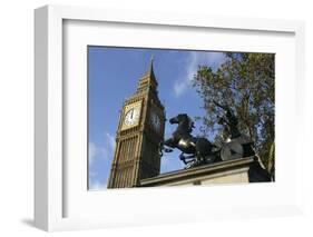 Big Ben stopped, Palace of Westminster, London, 2005-Unknown-Framed Photographic Print