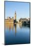 Big Ben, the Palace of Westminster, UNESCO World Heritage Site, and Westminster Bridge, London, Eng-Fraser Hall-Mounted Photographic Print