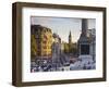 Big Ben, Whitehall and Trafalgar Sqaure, London, England-Jon Arnold-Framed Photographic Print