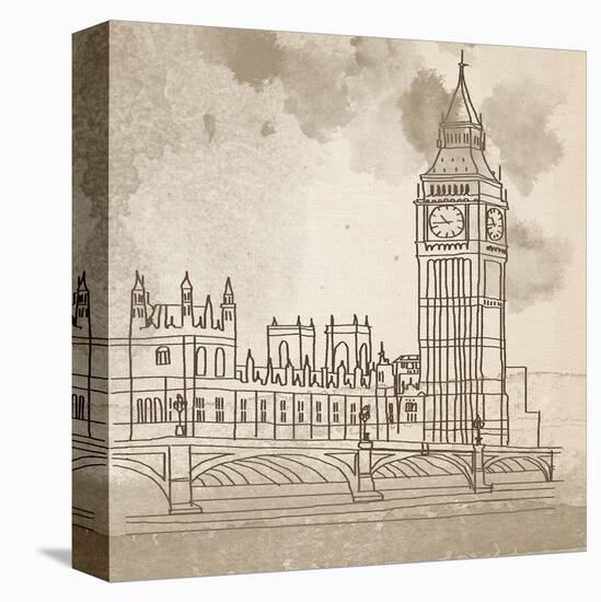 Big Ben-Irena Orlov-Stretched Canvas