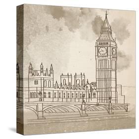 Big Ben-Irena Orlov-Stretched Canvas