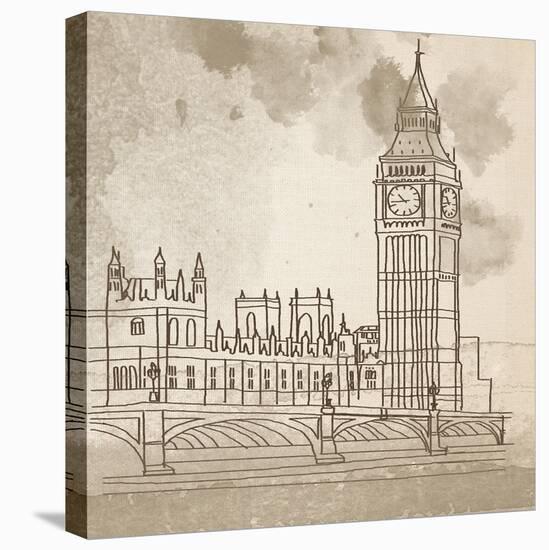 Big Ben-Irena Orlov-Stretched Canvas