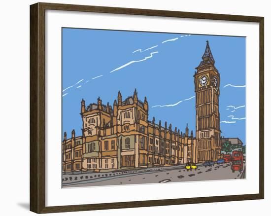 Big Ben-James Hobbs-Framed Giclee Print