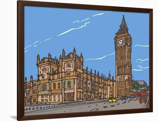 Big Ben-James Hobbs-Framed Giclee Print