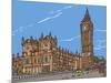 Big Ben-James Hobbs-Mounted Giclee Print