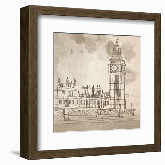 Big Ben-Irena Orlov-Framed Art Print