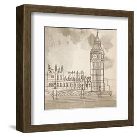 Big Ben-Irena Orlov-Framed Art Print