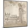 Big Ben-Irena Orlov-Mounted Art Print