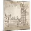 Big Ben-Irena Orlov-Mounted Art Print