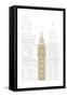 Big Ben-Cristian Mielu-Framed Stretched Canvas