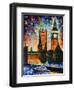 Big Ben-Leonid Afremov-Framed Art Print