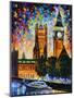 Big Ben-Leonid Afremov-Mounted Art Print