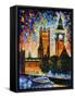 Big Ben-Leonid Afremov-Framed Stretched Canvas