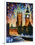 Big Ben-Leonid Afremov-Framed Art Print