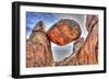 Big Bend National Park, Texas - Balanced Rock-Lantern Press-Framed Art Print