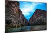 Big Bend National Park, Texas - Rio Grande River-Lantern Press-Mounted Art Print