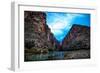 Big Bend National Park, Texas - Rio Grande River-Lantern Press-Framed Art Print