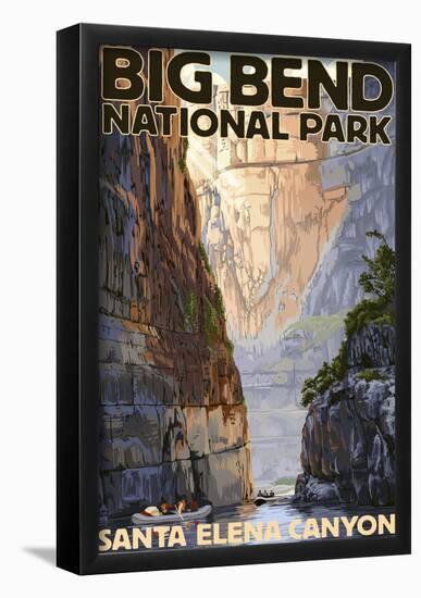 Big Bend National Park, Texas - Santa Elena CaNYon-null-Framed Poster