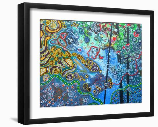 Big-Big World-Lika-Framed Giclee Print