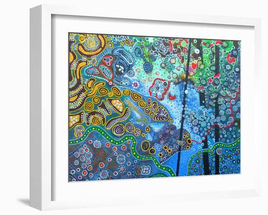 Big-Big World-Lika-Framed Giclee Print