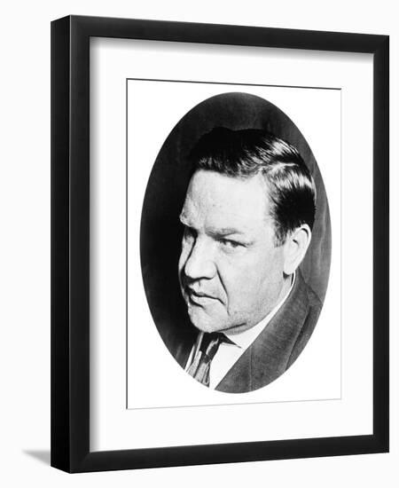 Big Bill Haywood, Labor Leader, Wobbly and Communist, 1910s-null-Framed Art Print