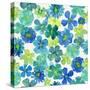 Big blooms pattern-Suzanne Allard-Stretched Canvas