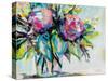 Big Blooms-Jeanette Vertentes-Stretched Canvas