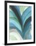 Big Blue Leaf I-Jodi Fuchs-Framed Art Print