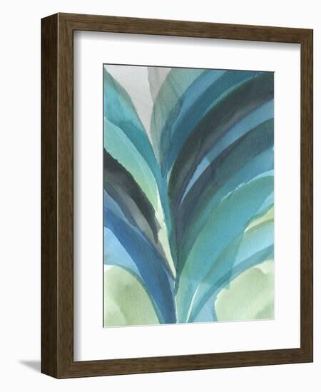 Big Blue Leaf II-Jodi Fuchs-Framed Art Print