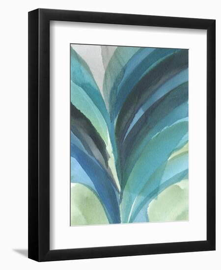 Big Blue Leaf II-Jodi Fuchs-Framed Art Print