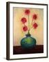 Big Blue Vase-Marabeth Quin-Framed Art Print