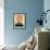 Big Blue Vase-Marabeth Quin-Framed Art Print displayed on a wall