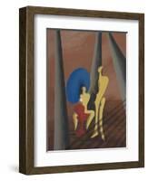 Big Blue-Vaan Manoukian-Framed Art Print